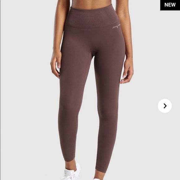 Gymshark Pants - Whitney Ribbed Waist Leggings